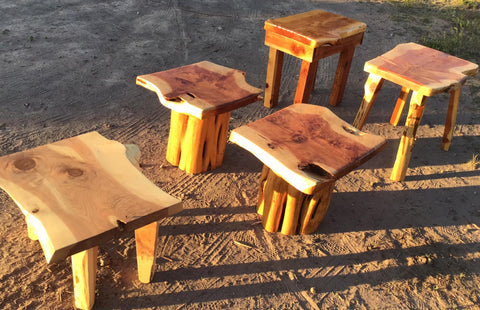 Assorted Juniper End Tables