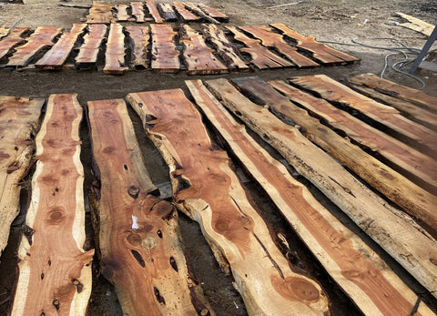 Rough Milled Juniper Slabs