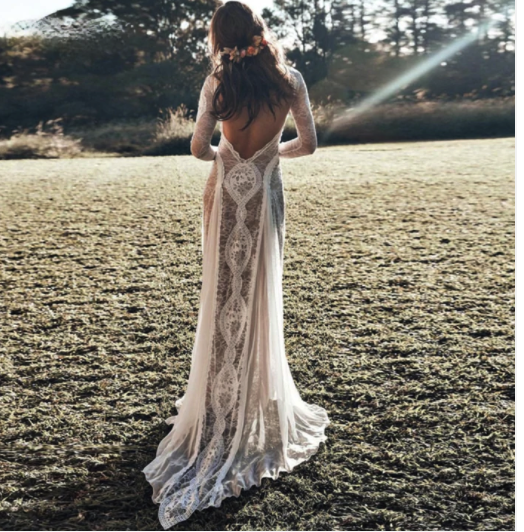 boho wedding dress