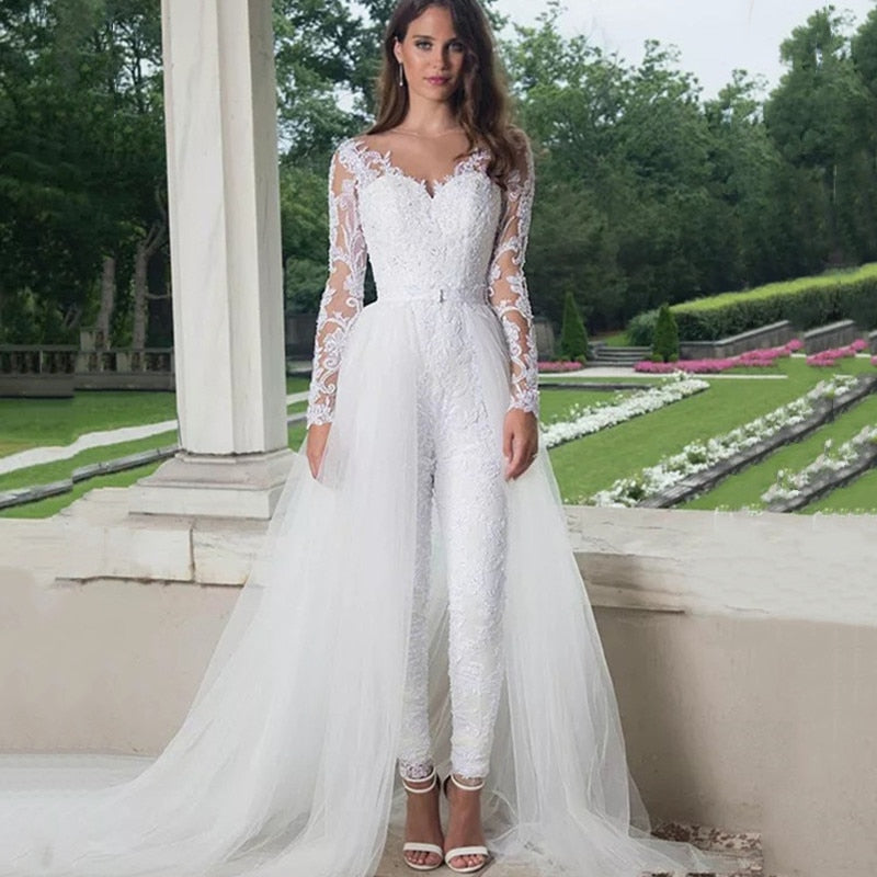 Shop Wedding Jumpsuits for bride – TulleLux Bridal Accessories
