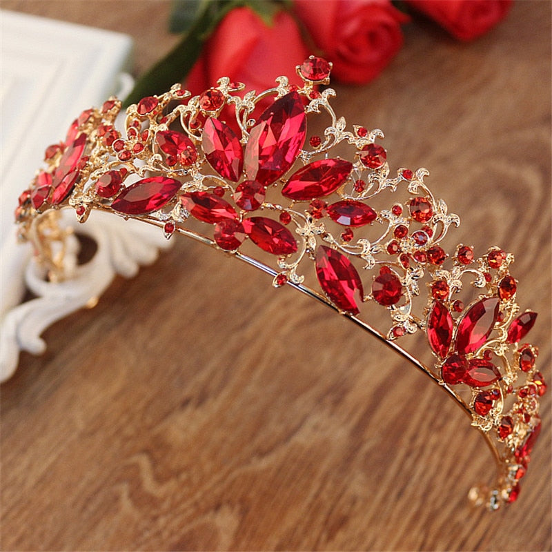 Colorful Artificial Flowers Hair ClipsPins For Womens and Girls Hair  Accessories 2 Pcs Red 