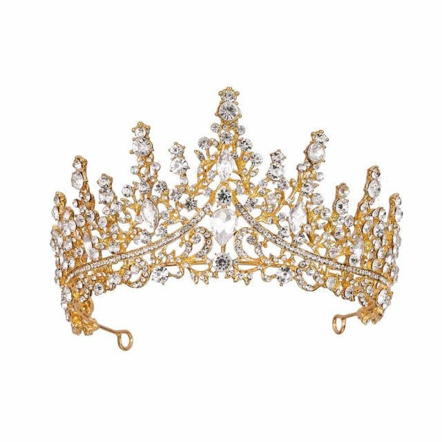 Rose Gold Princess Birthday Tiara Crown – TulleLux Bridal Crowns ...
