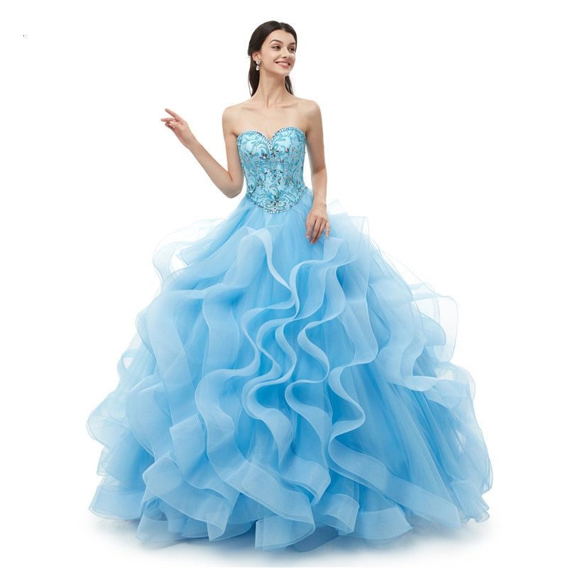 Quinceañera Sweet 16 Girls Ball Gown and Dresses Collection