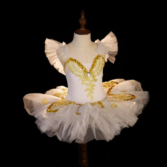 Professional Ballet Tutu Costume Pancake Girls Ballerina Dress