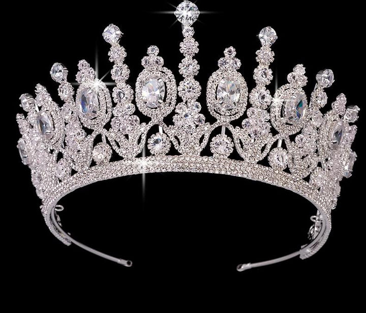 Crystal Tiara Crowns | TulleLux Bridal Crown and Accessories