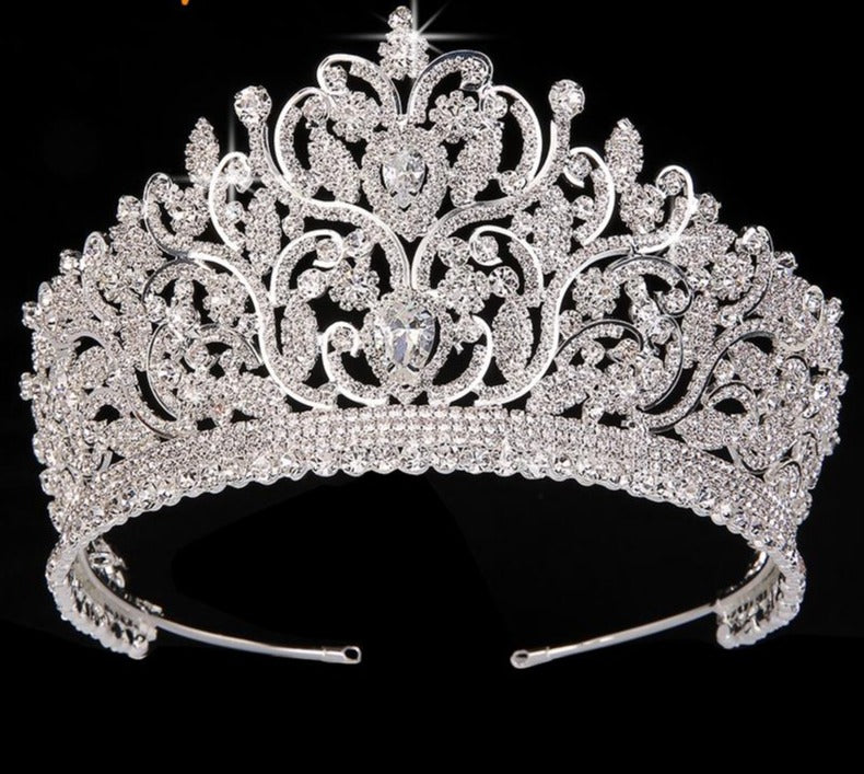 Crystal Tiara Crowns | TulleLux Bridal Crown and Accessories