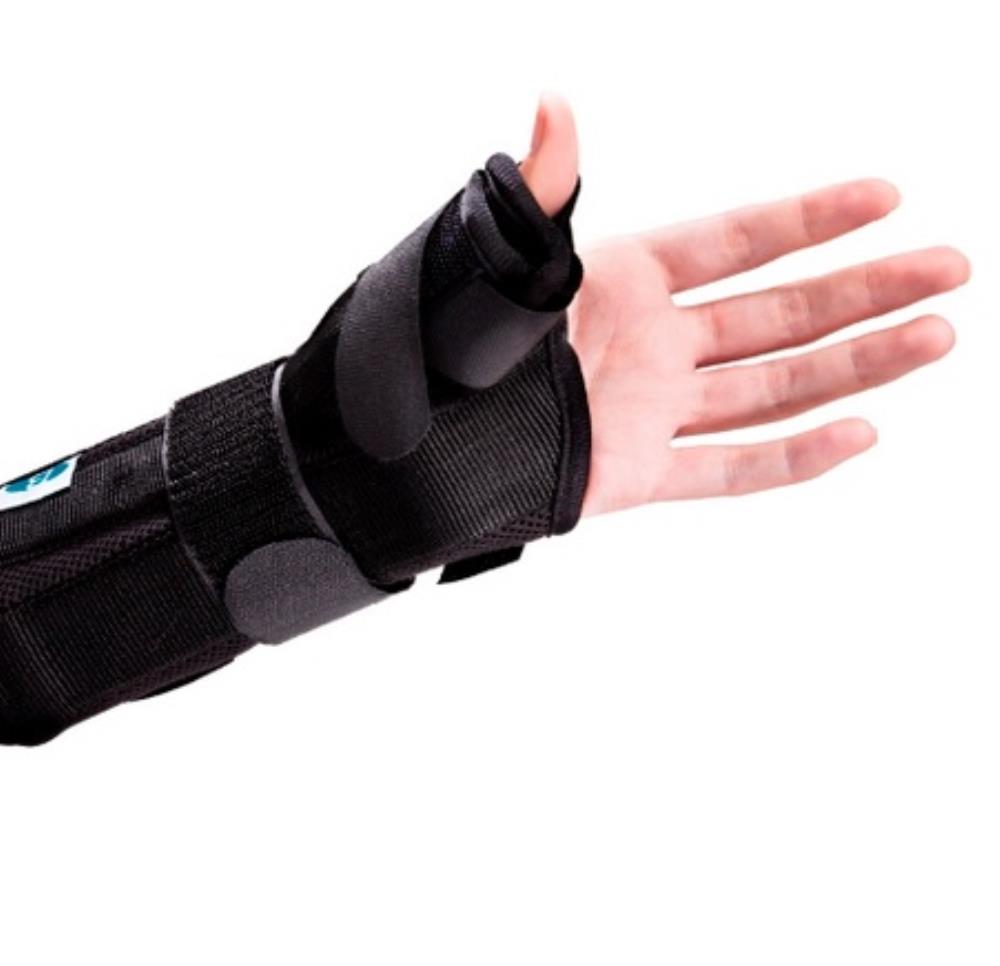 DYNA Wrist Splint Reversible Long (BLACK) - MHE Medical Supplies