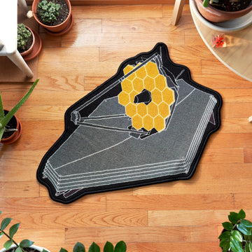 Saturn Planet Mini Rug