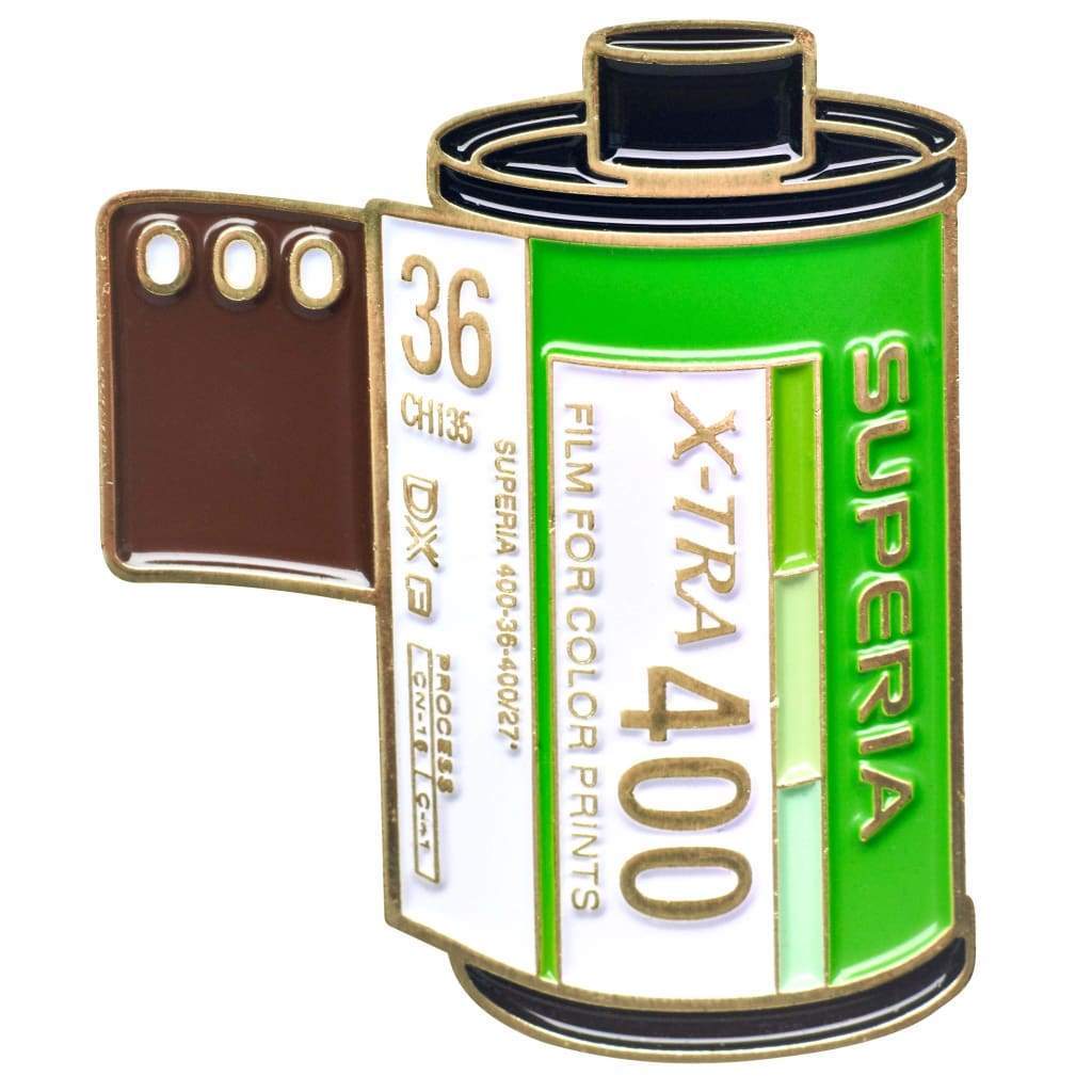 Superia Enamel Lapel Pin - 35mm Film Photography Pins Slide for Photo - Official Exclusive