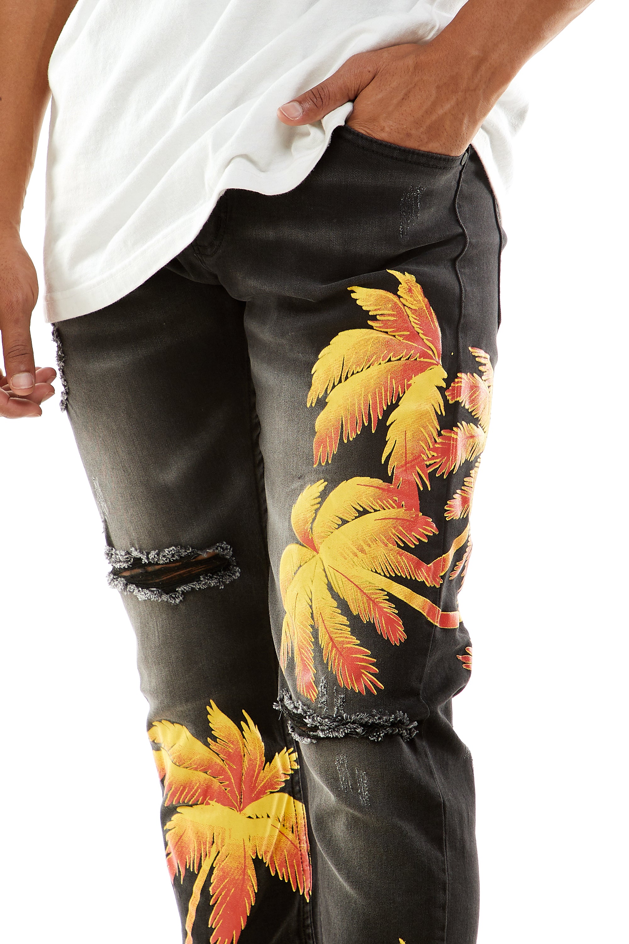 PALM TREE V2 JEANS