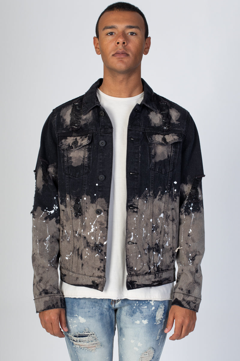 PAINTER'S DISTRESSED DENIM JACKET