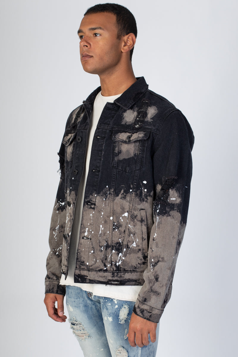 PAINTER'S DISTRESSED DENIM JACKET