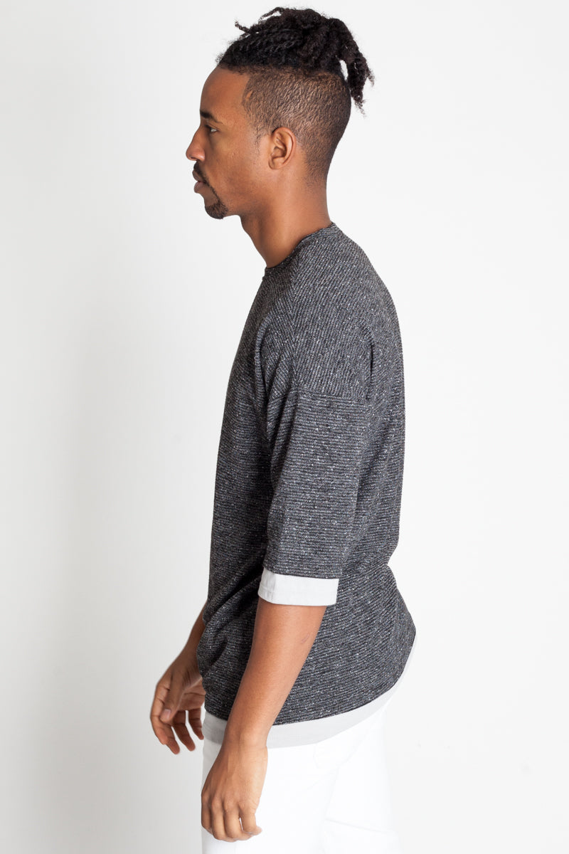 2-PLY DROP SHOULDER TEE