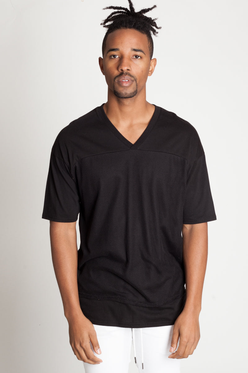 SHORT SLEEVE ATHLETIC MESH TEE