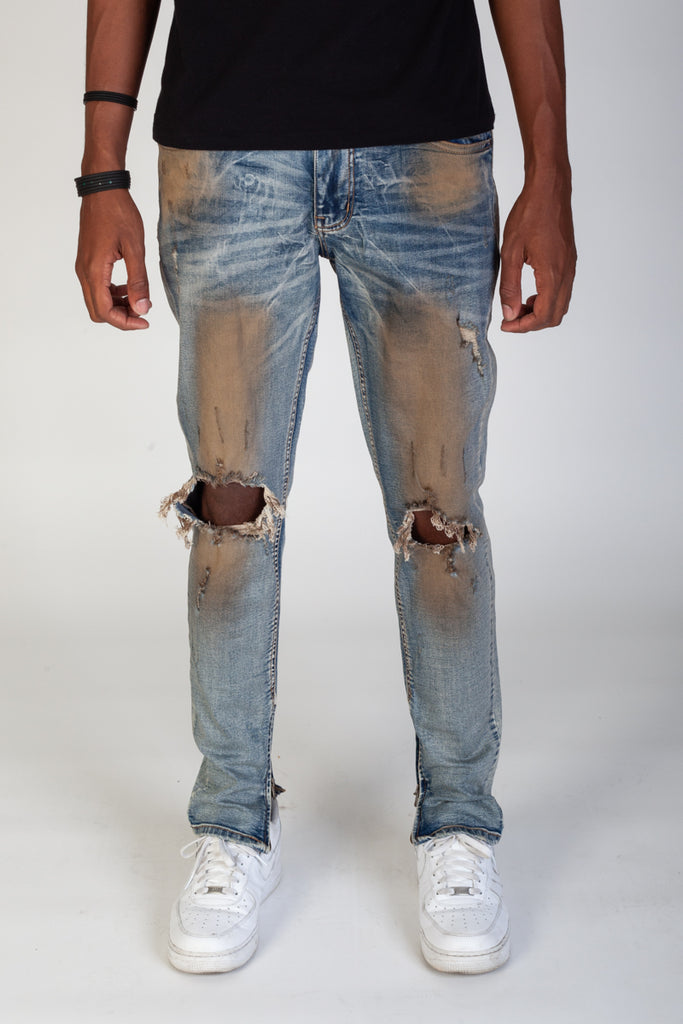 rust jeans