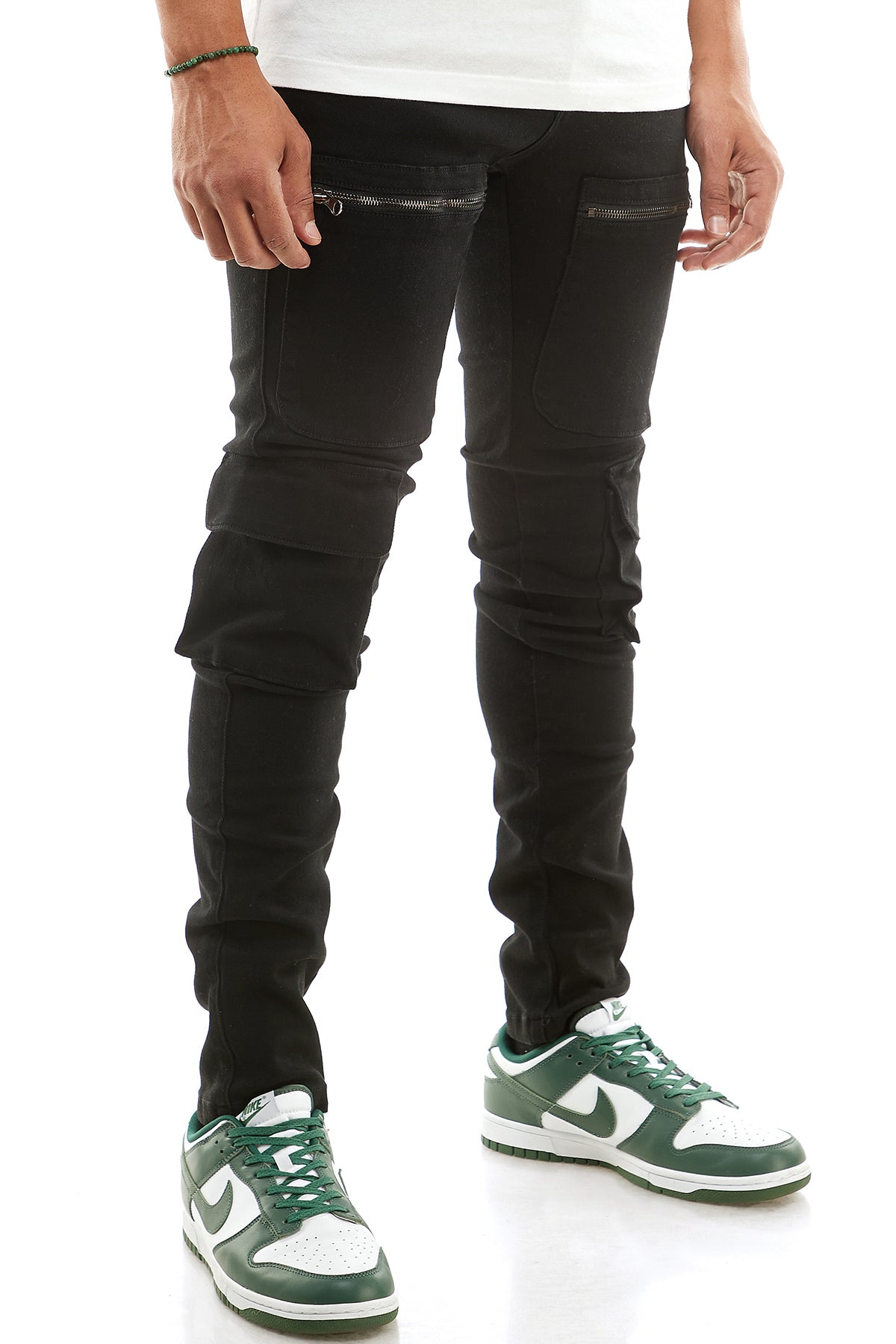 KNEE CARGO PANTS