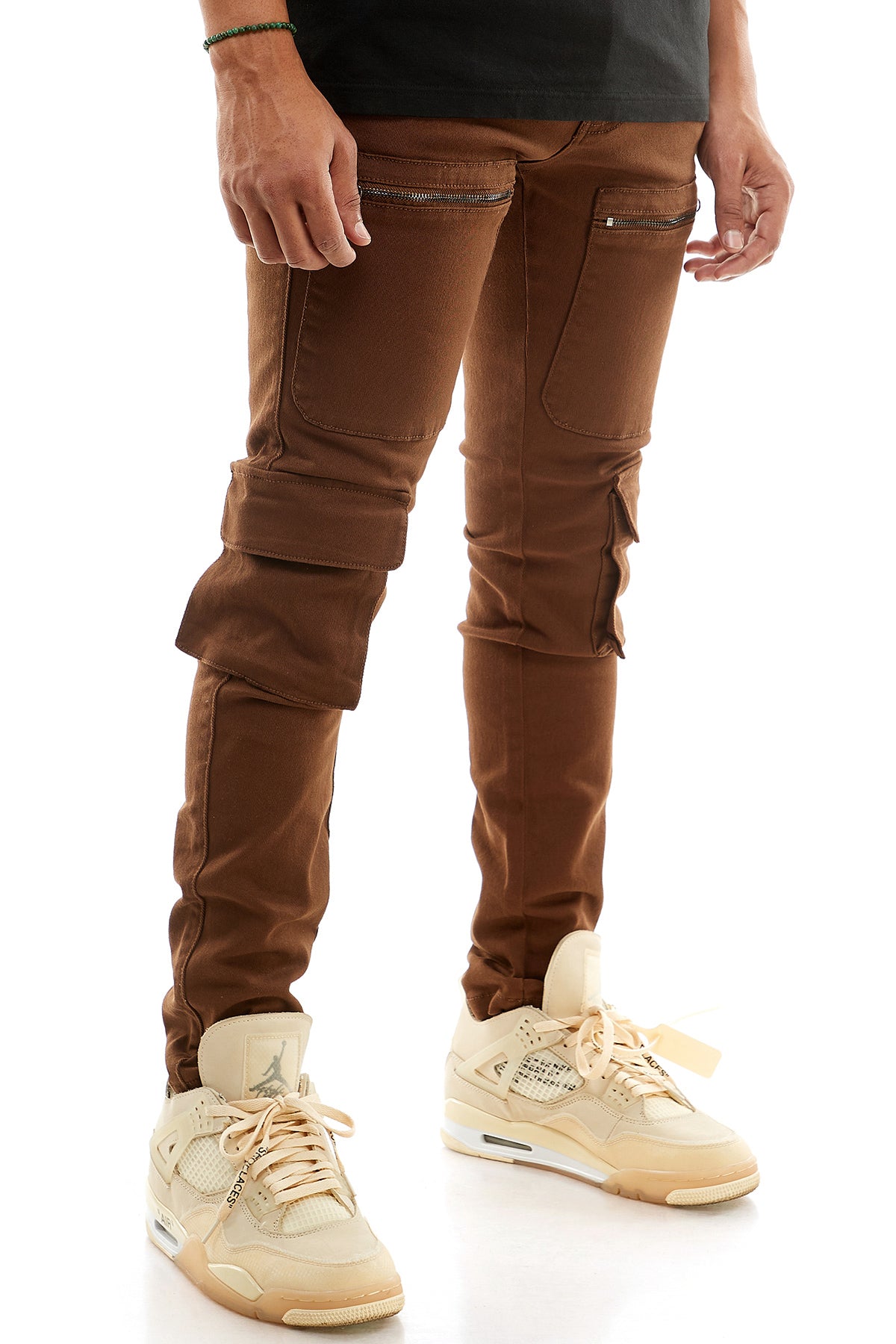 KNEE CARGO PANTS