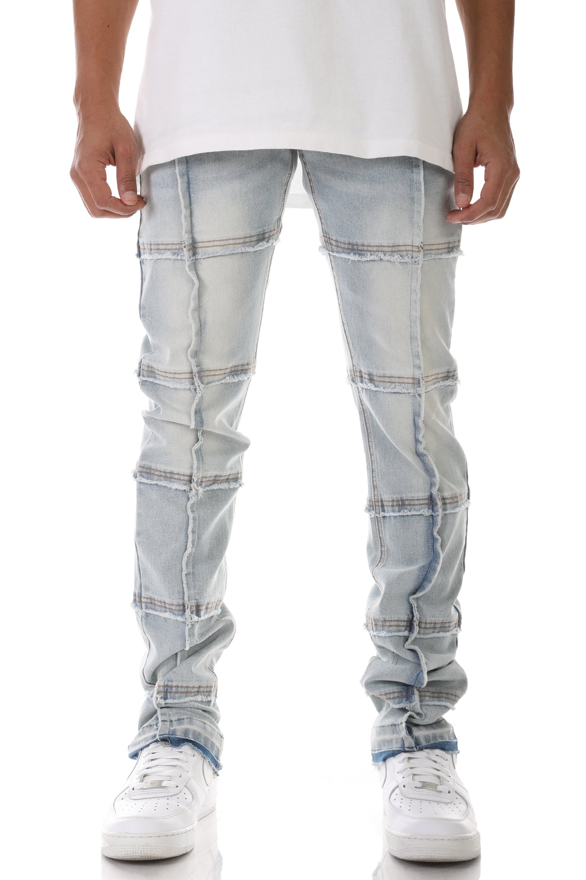 STACKED CUT & SEW JEANS