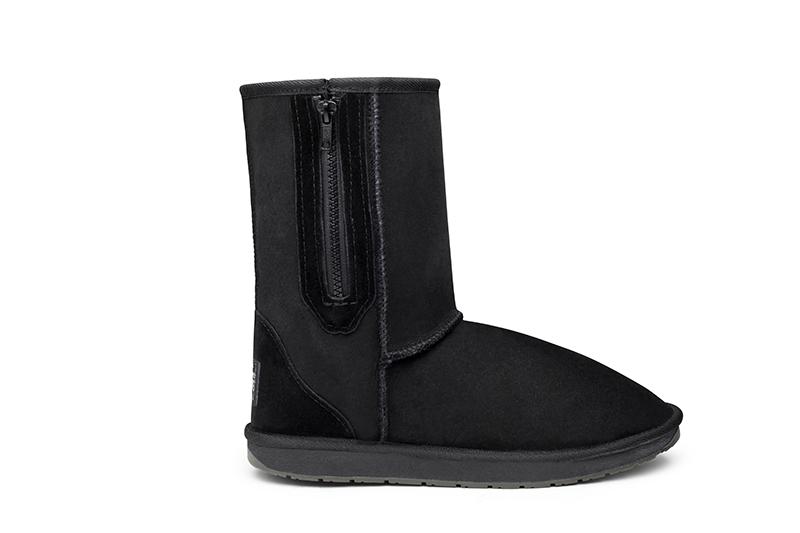 short ugg boots with zipper