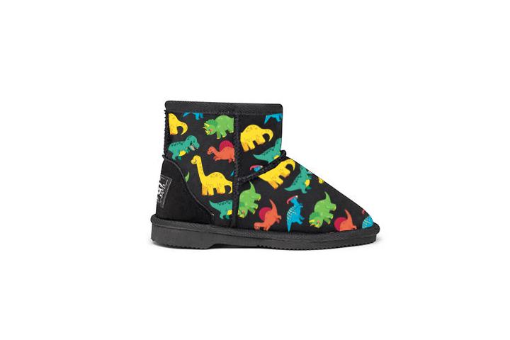 Dino Kids Black UGG Boots – Original 