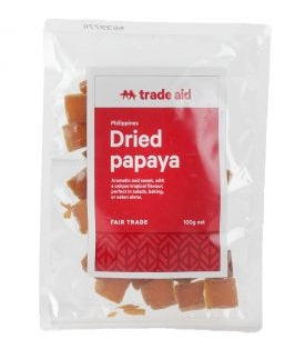 Trade Aid Dried Papaya 100gm