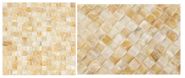 Honey Onyx 3D Pillow Mosaic