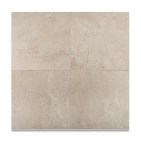 Crema Marfil 12x12 Polished Field Tile