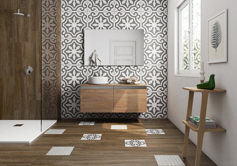 Malaga Heritage 8x8 Porcelain Tile