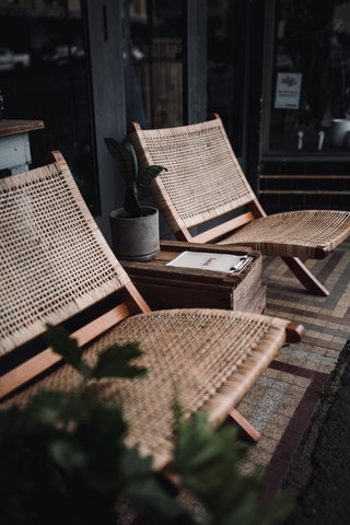 Rattan chairs