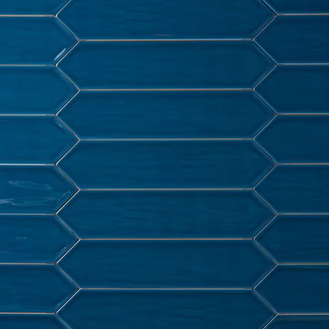 Chanelle Sapphire Blue 3x12 Picket Ceramic Tile
