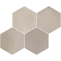 Sky Taupe Hexagon Porcelain Tile