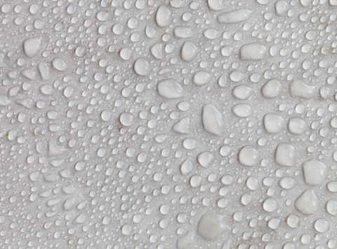 Water droplets on tile