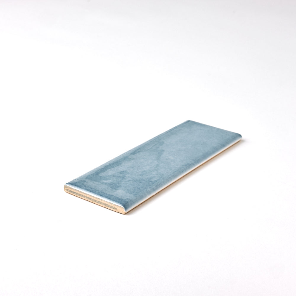 Seville Navy Blue 2x6 Bullnose Ceramic Tile Glossy – Tilezz