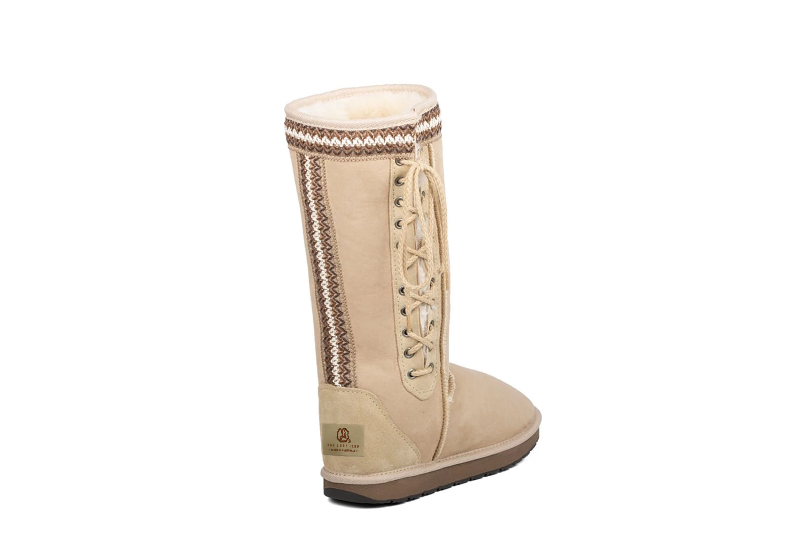 tall lace up uggs