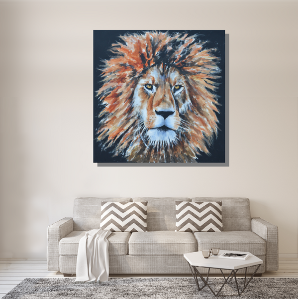 Lion Power (Original) – Jason Liosatos Art