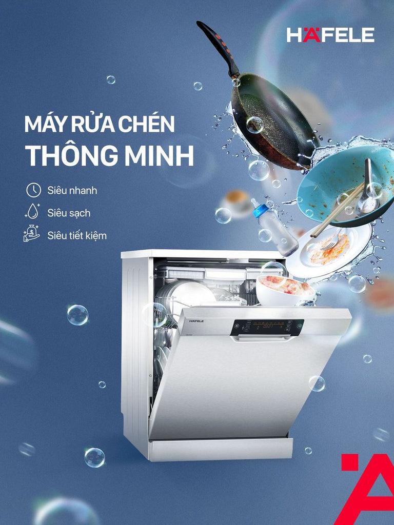 máy rửa chén hafele