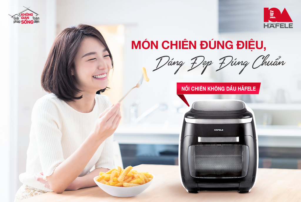 nồi chiên không dầu hafele