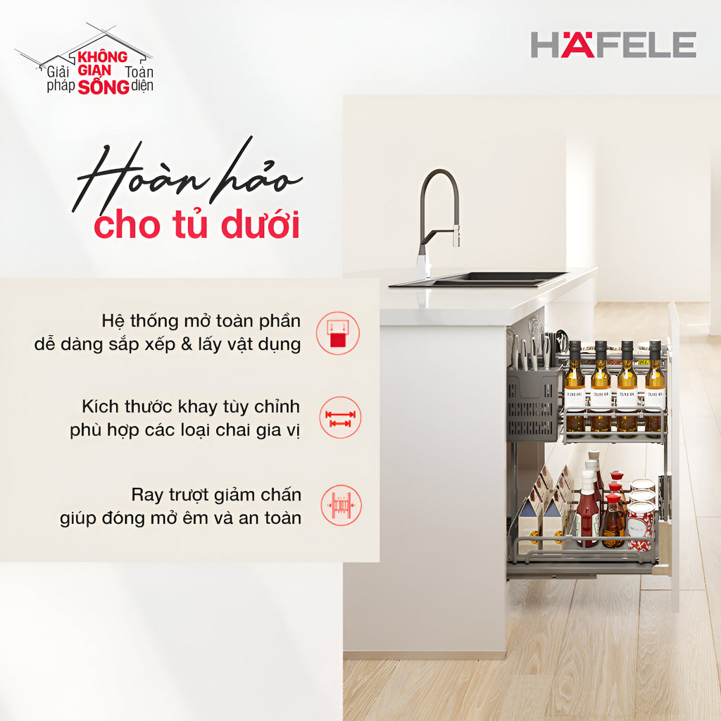 phụ kiện tủ hafele