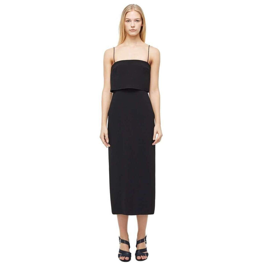 Dion Lee - Linear Crepe Pleat Strapless Dress