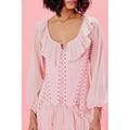 lillie chiffon corset dress for love and lemons