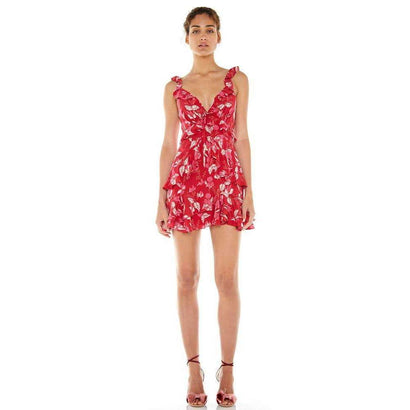 talulah red sea midi dress