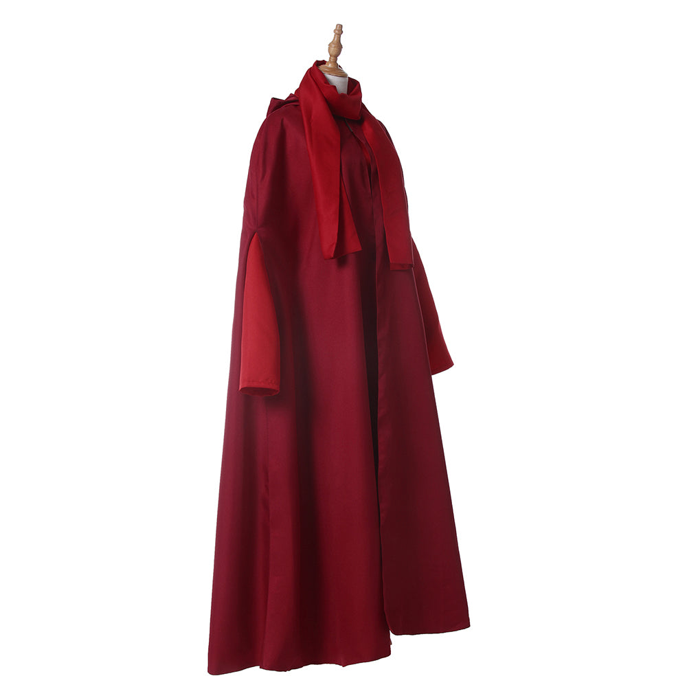 The Handmaid's Tale Costume Handmaid's Tale Dress Red Cape Cloak Robe ...