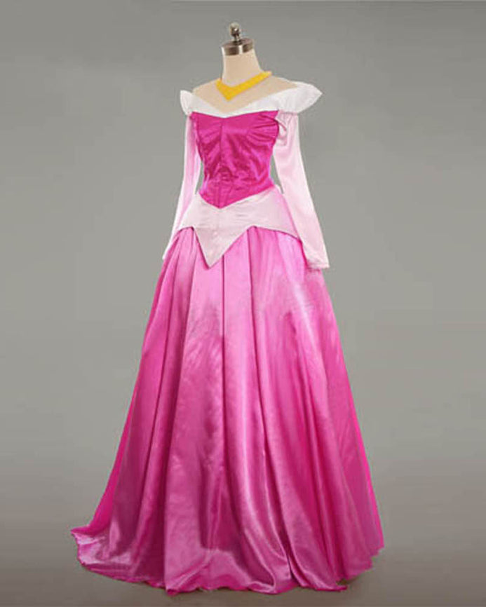 Sleeping Beauty Princess Aurora Cosplay Costume For Adults Custom Made 