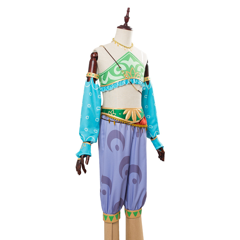Breath of the Wild Gerudo Cosplay Costume Zelda Outfit Custom Made ...