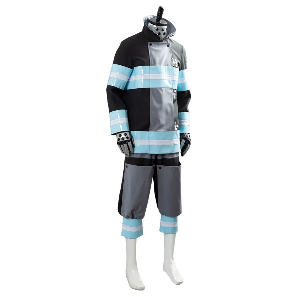 Fire Force Shinra Kusakabe Cosplay Costume Firefighter Uniform – Auscosplay