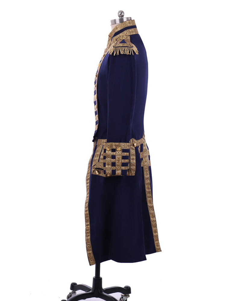 Mens 18th Century Tuxedo Royal Military Costume Colonial Jacket ...