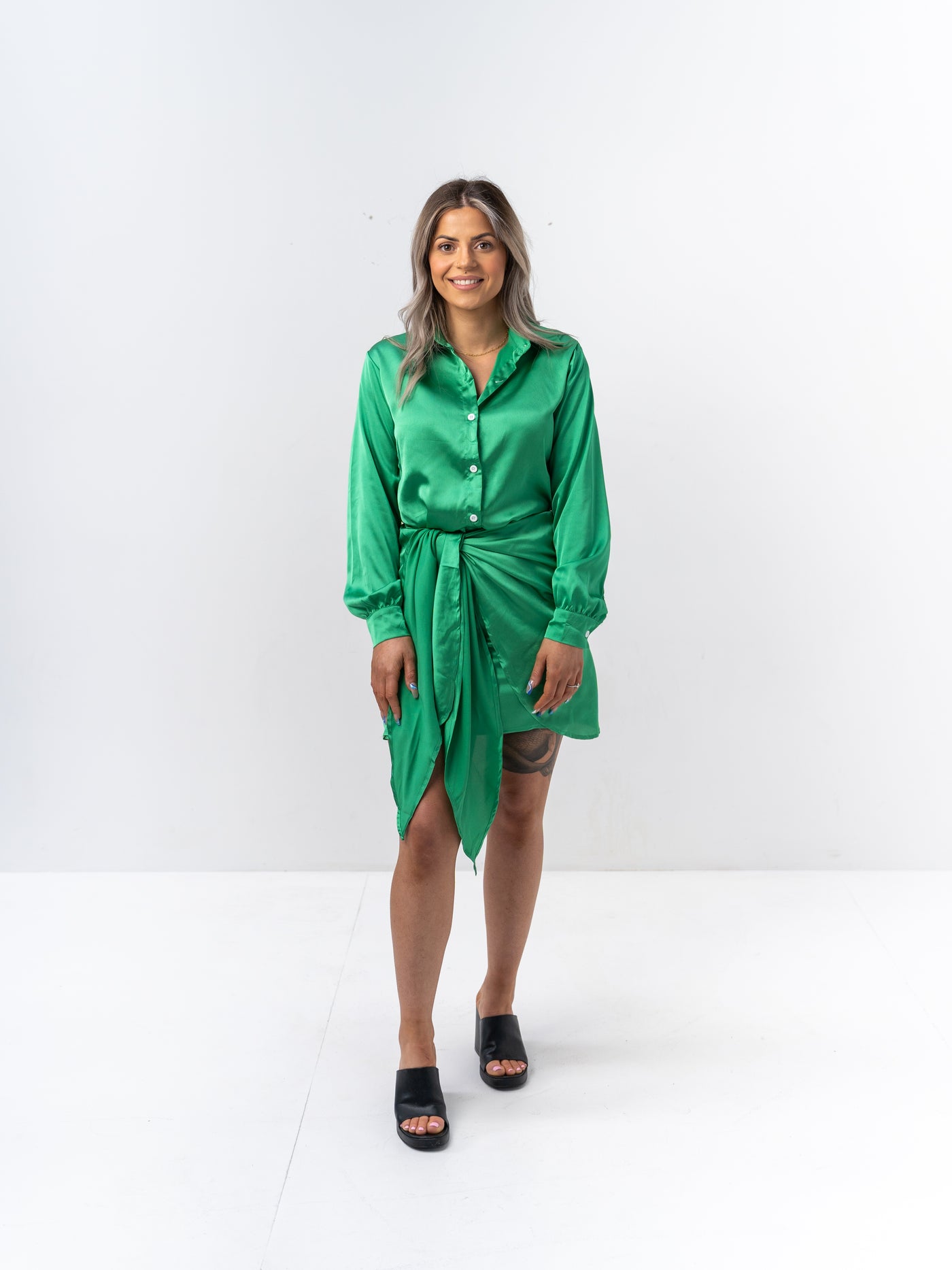 Shaylan Dress - Green