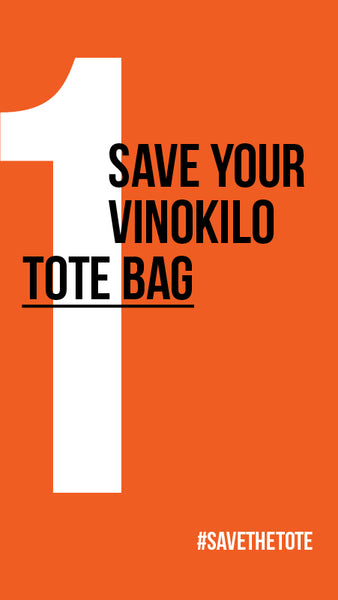 1: Save your VinoKilo tote bag