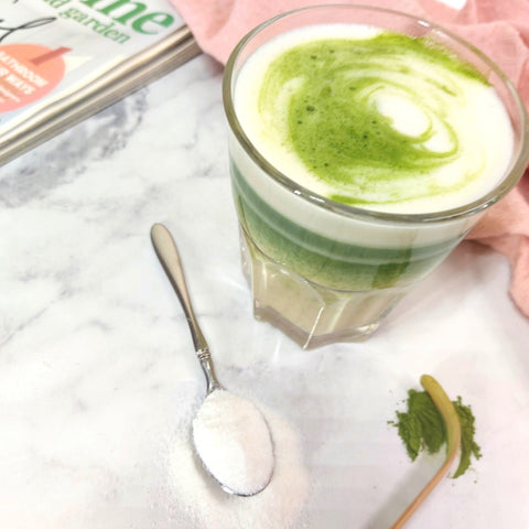 Collagen Infused Dairy Free Matcha Latte