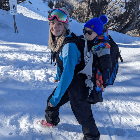adventure carrier snow baby and toddler carrier